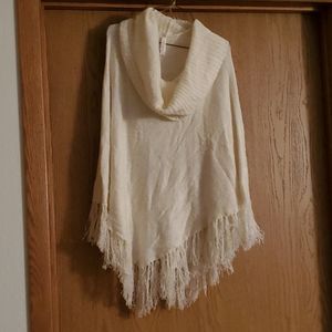 Cowl Neck Poncho